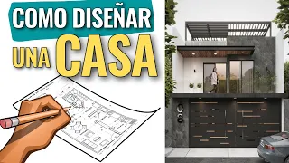 NO CONSTRUYAS !! Sin antes ver este Video ** Cómo diseñar una casa ** ARTOSKETCH