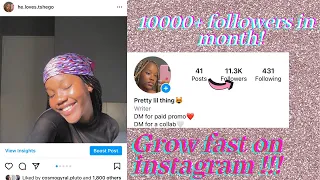 How To Grow Your Instagram account Overnight