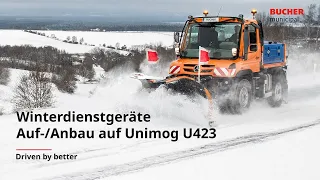 Bucher Municipal - Winterdienstgeräte Auf-/ Anbau auf Unimog U423