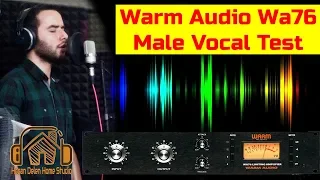 Warm Audio Wa76 Compressor - Male Vocal | Hardware Demo