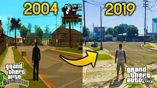 GTA 5 vs GTA San Andreas Como Ha Cambiado la Ciudad de Los Santos Comparacion GTA V