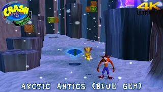 Crash Bandicoot The Wrath of Cortex 'Arctic Antics' (Blue Gem) Walkthrough (4K)