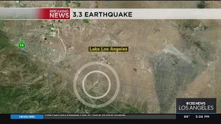 Magnitude 3.3 earthquake strikes near Los Angeles-San Bernardino county line