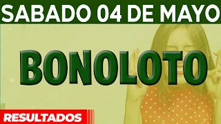 Resultado del sorteo Bonoloto del Sábado 4 de Mayo del 2024.