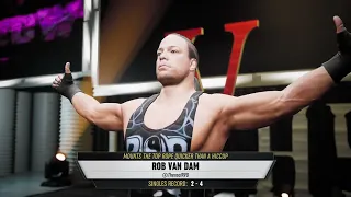 Jeff Hardy vs Rob Van Dam AEW Fight Forever Mod Showcase