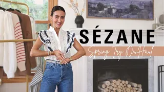 Sezane Try On Haul 2023 | Spring Capsule Wardrobe Ideas