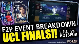 FC Mobile (FIFA) - UCL Finals Event F2P Breakdown - What's Possible?