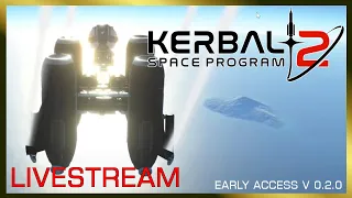 Kerbal Space Program 2 - Reise nach Jool und Landung auf Eve - Livestream