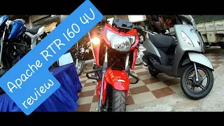 Apache RTR 1604V first ride review || Exhaust note || Riding Devil