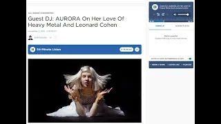 AURORA - Quote 256: „Puppet“ - „It was supposed to be a christmas gift for my parents …“(2016-11-02)