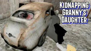 Kidnapping Granny's Daughter Using Car Escape In Granny V1.7.9.3