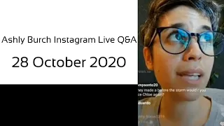 Ashly Burch Q&A Live - October 28 2020