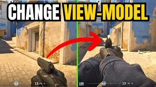 How to Change View Model in CS2 - All View Model Settings #cs2