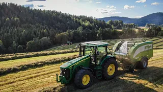 460 Hp John Deere 8345r Baling Silage 2020