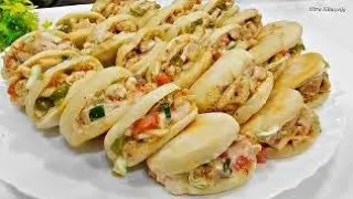 Mini Chicken Pockets Recipe | No Oven Pita Bread | Ramadan 2023 Iftar Party Special Recipe