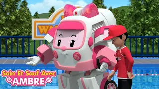 🚨Sain et Sauf avec Ambre Épisodes D'été | 4 éps | Dessin Animé pour les Enfants | Robocar POLI télé