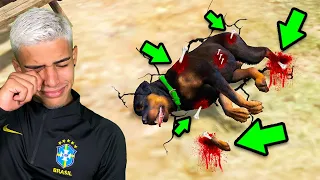 CONSIGO QUEBRAR TODOS OS OSSOS DO CHOP no GTA 5?!