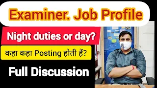 Examiner Job Profile | Examiner Promotion SSC CGL | Job Profile Of Examiner