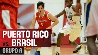 Brazil v Puerto Rico - Group A - 2014 FIBA Americas U18 Championship for Men