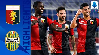 Genoa 3-0 Hellas Verona | Sanabria Brace Maintains Genoa's Serie A Status! | Serie A TIM