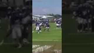 Justin Jefferson CRUSHES This Route In Training Camp