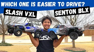 Traxxas Slash 4x4 VXL | Senton 4x4 3S BLX | Which One is Easier to Drive