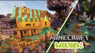 Building a ONE CHUNK Starter Home | Backyard