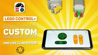 LEGO Control+: Creating custom controls & steering by tilting your phone!