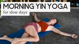 15 minute Morning Melt Yin Yoga for Slow Days | COLE CHANCE YOGA