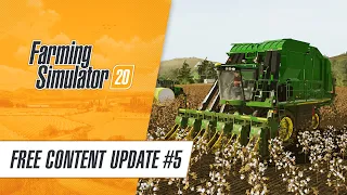 Farming Simulator 20: Free Content Update #5 now available!