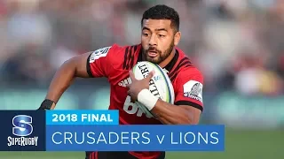 HIGHLIGHTS: 2018 Super Rugby Final: Crusaders v Lions