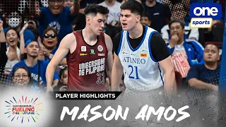 Mason Amos shines in his first Battle of Katipunan | UAAP Season 86 Men's Basketball