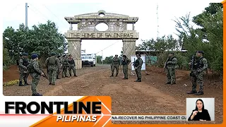 Seguridad sa Sitio Kapihan, pinaigting dahil sa pangamba ng protesta | Frontline Pilipinas