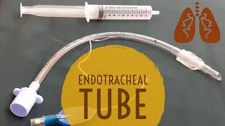 Endotracheal Tube | Parts | Ward Procedure | Nikita Pahwa