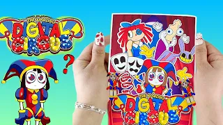 [Paper Diy] Blind bag unboxing the amazing digital circus pomni 🎪 Roblox ASMR #roblox #digitalcirus