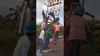 lineman accident in electricshock