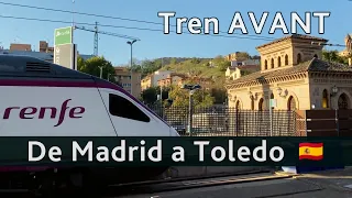 En TREN de MADRID a TOLEDO (España) 🚆 AVANT