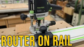 Router on Rail: Festool OF 1400