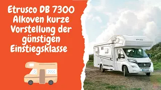 Preiswertes Familien Wohnmobil Etrusco 7300 DB Modell 2022