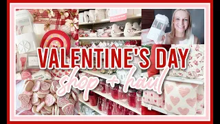 *NEW* VALENTINES DAY DECOR SHOP WITH ME + HAUL 2023 | HOBBY LOBBY, TARGET, + WALMART!