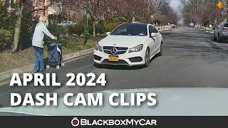 April 2024 Dash Cam Clips | Actual Footage | BlackboxMyCar