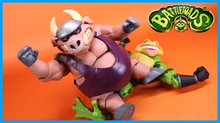 PremiumDNA Battletoads Wave 1 PORKA PIG Action Figure Review