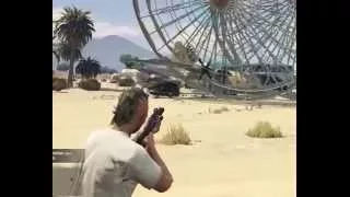 GTA5  Безпридел на  Аэродроме Читерство в онлайне!!!