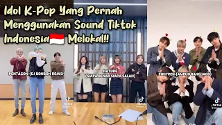 Idol K-Pop Yang Pernah Menggunakan Sound Tiktok Indonesia🇮🇩 Melokall!!