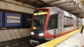 SF Muni 2018 Siemens S200 LRV4 2038 on Route M Ocean View - 2-Car Train 2038+2036