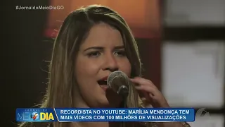 JMD (16/03/22) Marília Mendonça continua recordista no Youtube