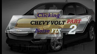 chevy volt noise - chevy volt front end clicking noise fix