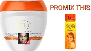 How To PROMIX CT Plus Jar Cream To Get A Clean Complexion