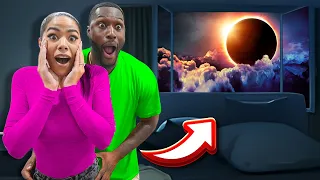 WITNESSING OUR FIRST SOLAR ECLIPSE! *EPIC & EMOTIONAL*