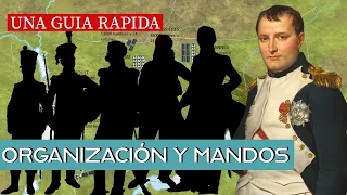 Organización y Mandos de la Grande Armée: Guía Rápida